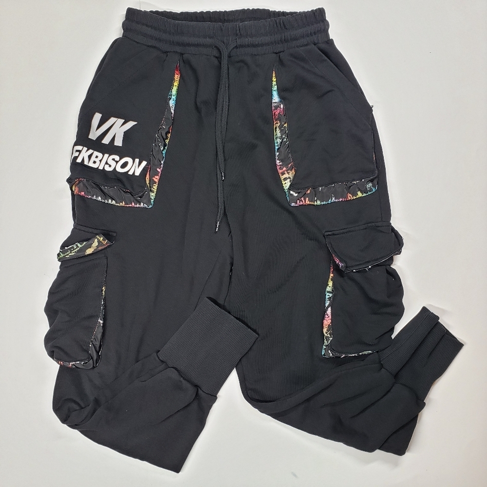 VK FK BISON Cargo Sweatpants Size Small